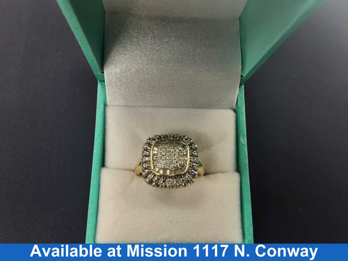 Women's Ring - Yellow Gold 14k (.585) 4.4 grams Size 7