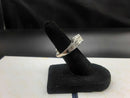 Ring - Wedding Set - White Gold 14k (.585) 5.9 grams Size 3.5