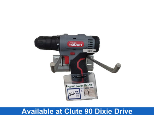 Hyper Tough 99303 Gray Cordless Standard Drill