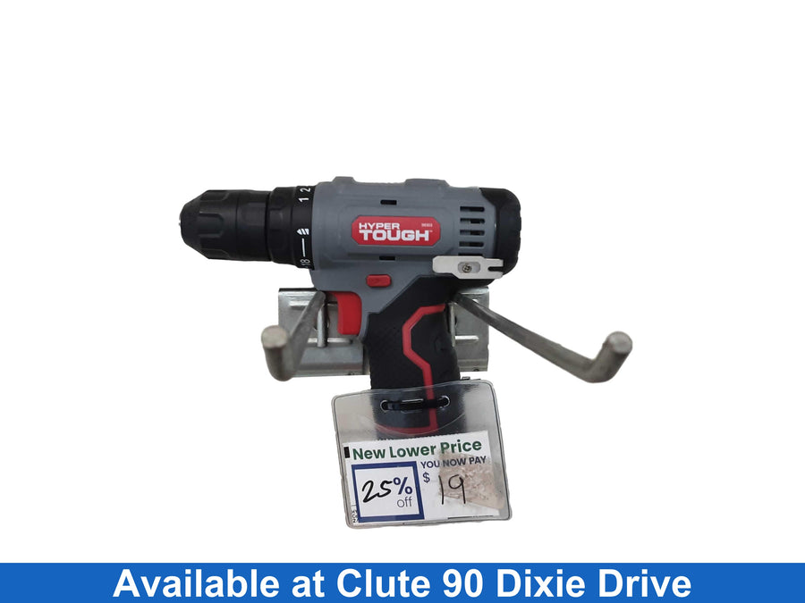 Hyper Tough 99303 Gray Cordless Standard Drill