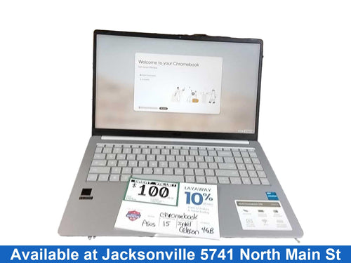 Asus Cx1505cka Intel Celeron 4 Gb 128 Gb Silver Laptop