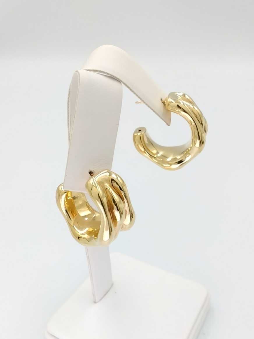 Bangle Earrings - Yellow Gold 14k (.585) 6.4 grams