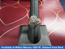 Women's Ring - Yellow Gold 10k (.417) 5.7 grams Size 7.5