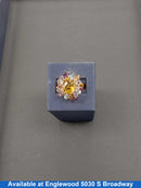 Women's Ring - Yellow Gold 14k (.585) 6.8 grams Size 7