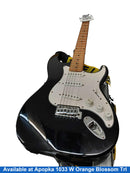 Silvertone Black Bass Guitar