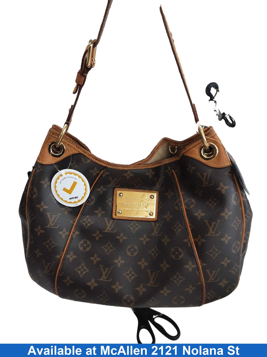 Louis Vuitton Galleria Pm Hobo Brown Purse / Handbag