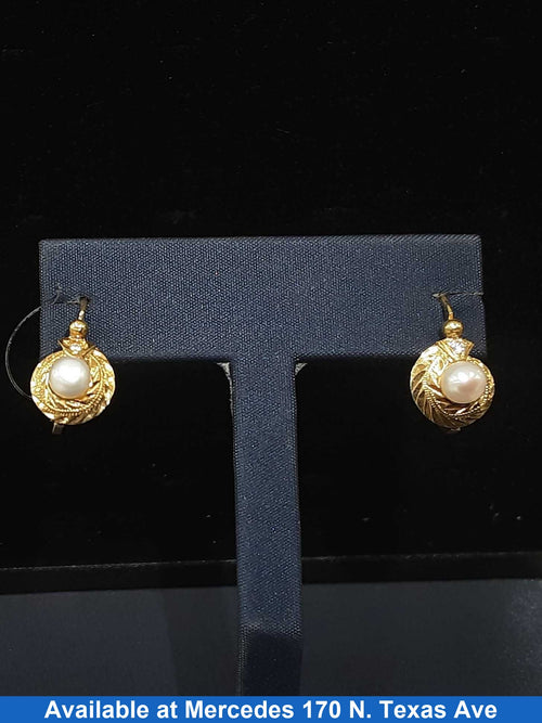 Earrings - Yellow Gold 14k (.585) 2.5 grams