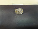 Men's Ring - Yellow Gold 10k (.417) 11.9 grams Size 10.5