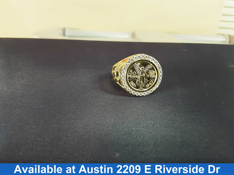 Men's Ring - Yellow Gold 14k (.585) 12.7 grams Size 12.5