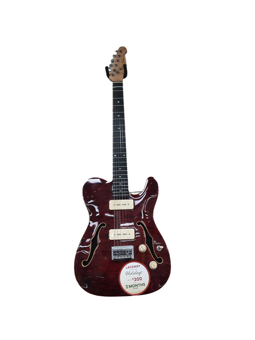Harley Benton Deluxe Series Red Electric Classic Guitar