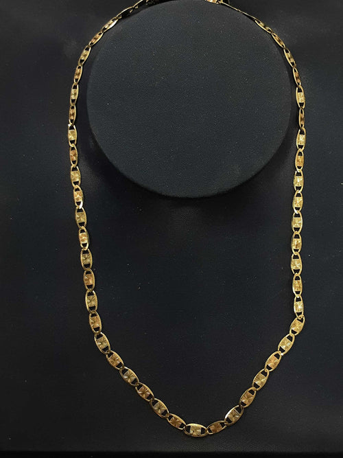Chain - Tricolor Gold 10k (.417) 6.7 grams 20 inch