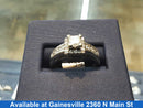 Women's Ring - White Gold 14k (.585) 4.6 grams Size 6.5