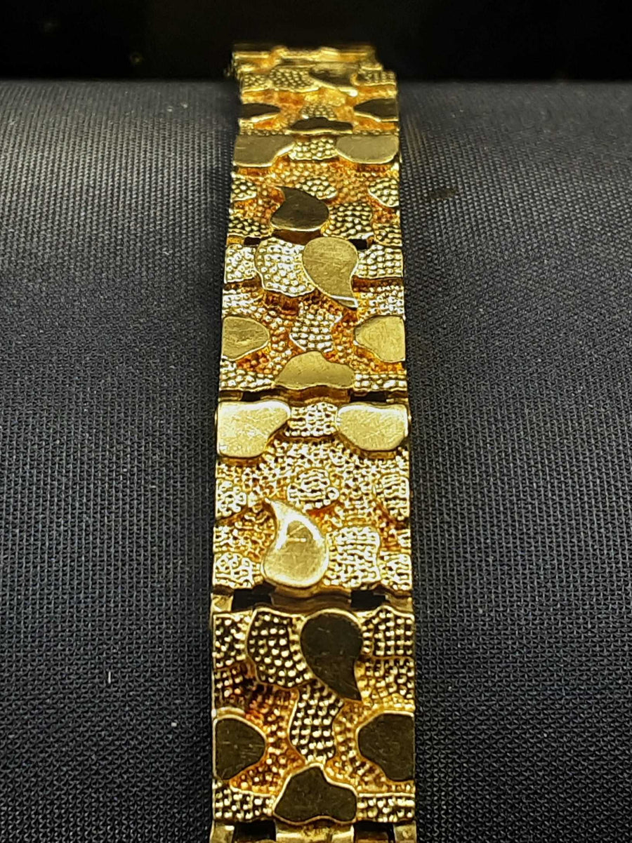 Bracelet - Yellow Gold 10k (.417) 13.8 grams 7 inch