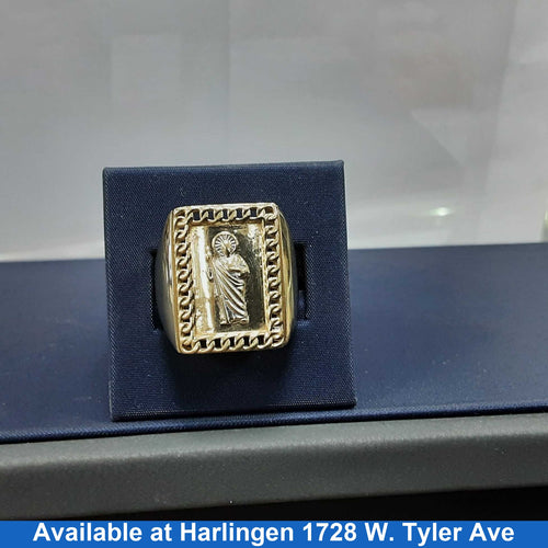 Men's Ring - Yellow Gold 14k (.585) 7.6 grams Size 10.5