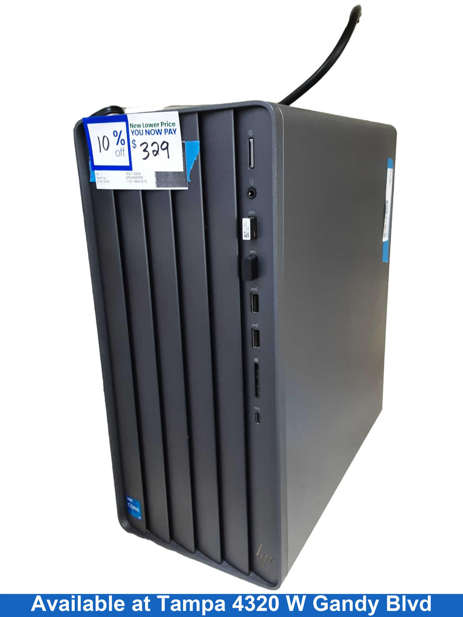 Hp Te01-3244 Intel Core I5 - 12th Generation 12 Gb 1 Tb Gray Desktop
