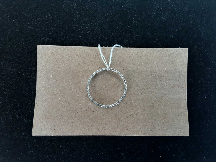 Diamond Pendant - White Gold 10k (.417) 2.3 grams