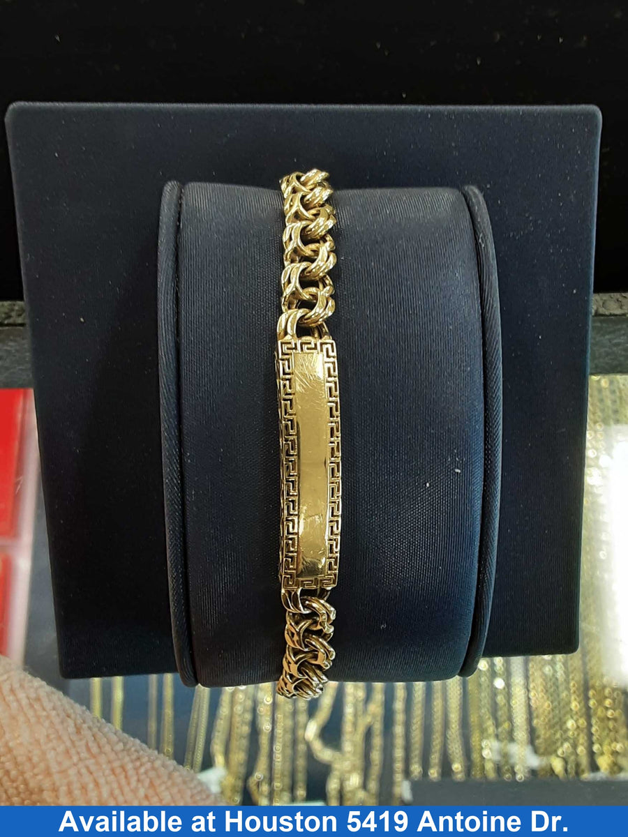 ID Bracelet - Yellow Gold 14k (.585) 10.3 grams 7 inch