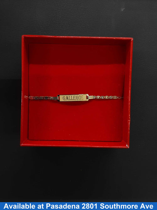 ID Bracelet - Yellow Gold 14k (.585) 2.4 grams 5 inch