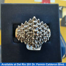 Women's Ring - Yellow Gold 10k (.417) 8.9 grams Size 8.5