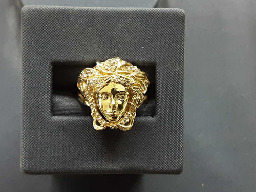 Women's Ring - Yellow Gold 10k (.417) 4.3 grams Size 20
