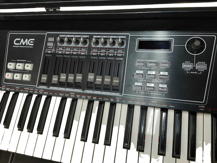 Cme Uf70 Black Midi Keyboard Controller