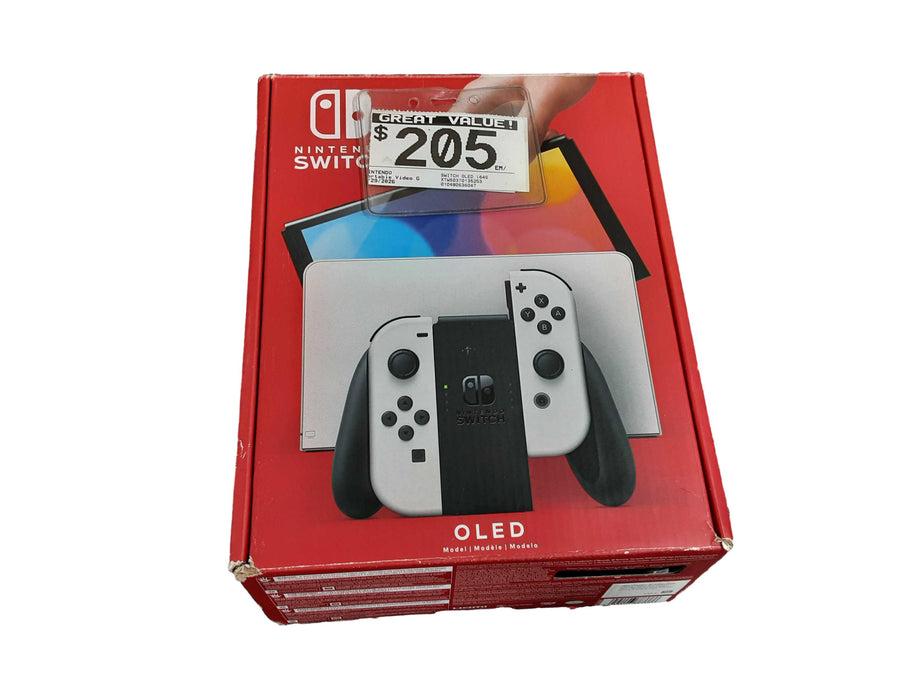 Nintendo Switch Oled (64gb) 64 Gb Clear Portable Video Game System