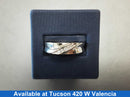 Ring - Wedding Band - White Gold 10k (.417) 5 grams Size 12