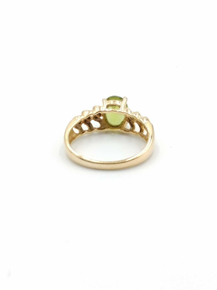 Women's Ring - Yellow Gold 14k (.585) 3.2 grams Size 7