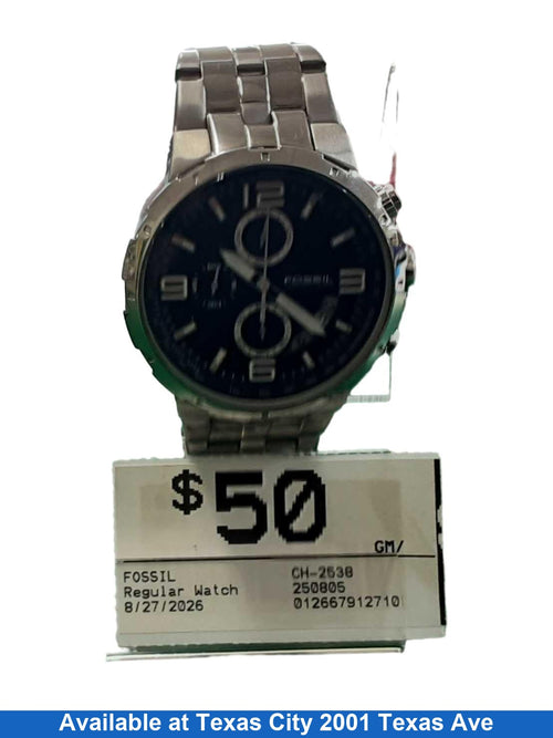 Fossil Ch-2538 Silver Regular Watch