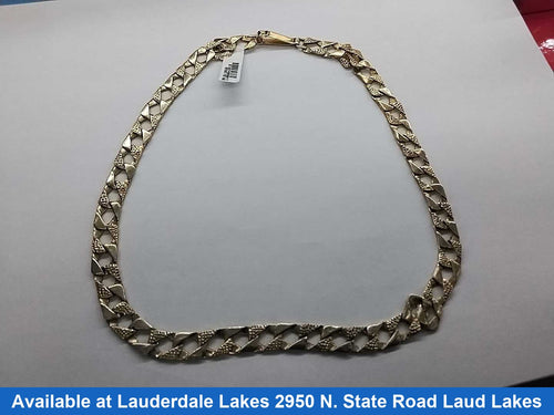 Chain - Yellow Gold 10k (.417) 42.7 grams 20 inch