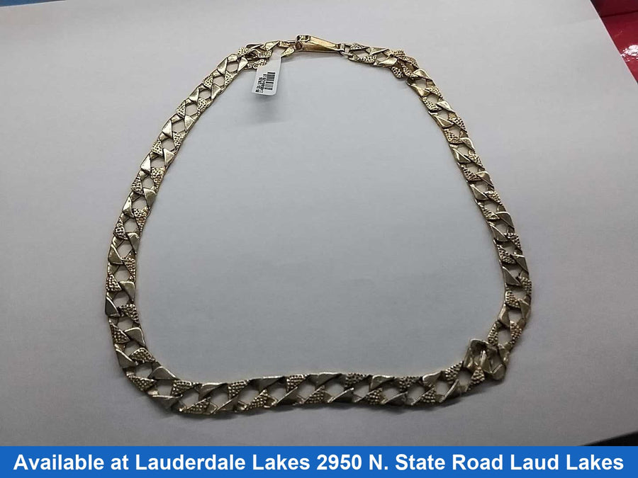 Chain - Yellow Gold 10k (.417) 42.7 grams 20 inch