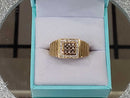 Men's Ring - Yellow Gold 10k (.417) 5.6 grams Size 10.5