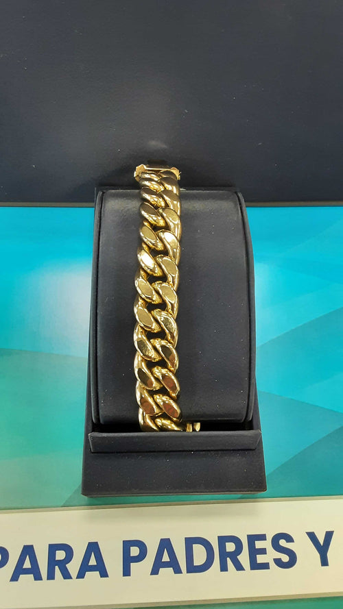 Bracelet - Yellow Gold 10k (.417) 102.2 grams 9 inch