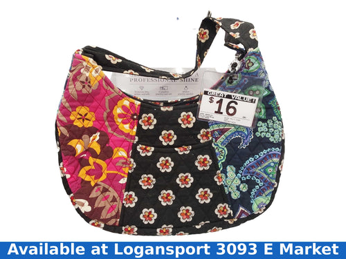 Vera Bradley Black Multi Purse Black Purse / Handbag