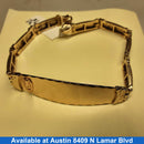 ID Bracelet - Yellow Gold 14k (.585) 11.4 grams 6 inch