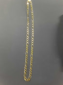 Figaro Chain - Yellow Gold 10k (.417) 23.4 grams 18 inch