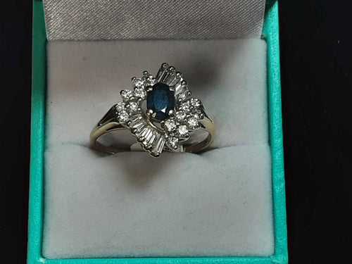 Women's Ring - Yellow Gold 14k (.585) 4.5 grams Size 10