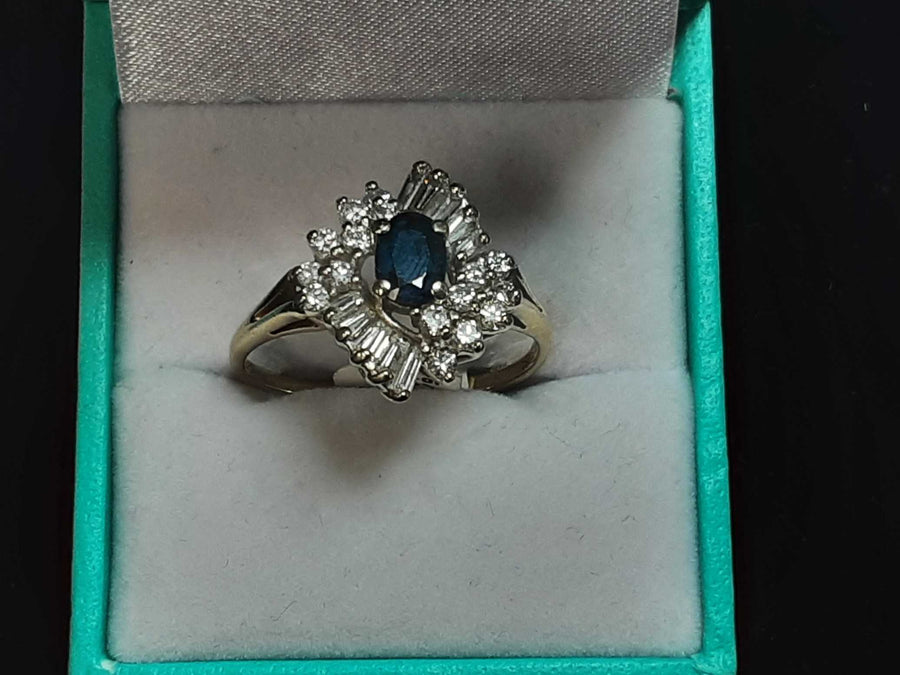Women's Ring - Yellow Gold 14k (.585) 4.5 grams Size 10