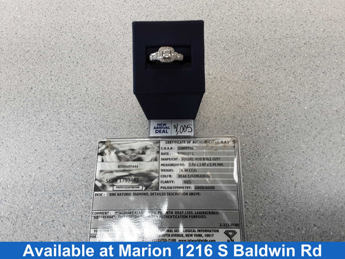 Women's Ring - White Gold 14k (.585) 4.1 grams Size 7