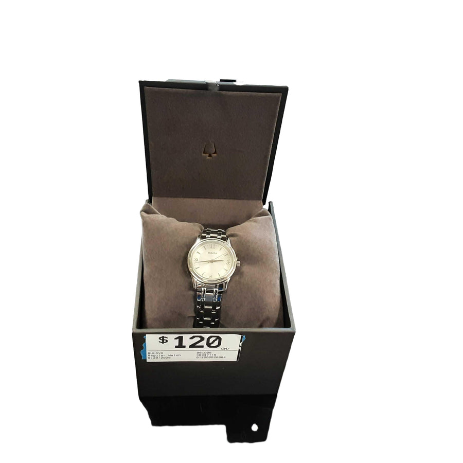 Bulova 96l005 Silver Regular Watch