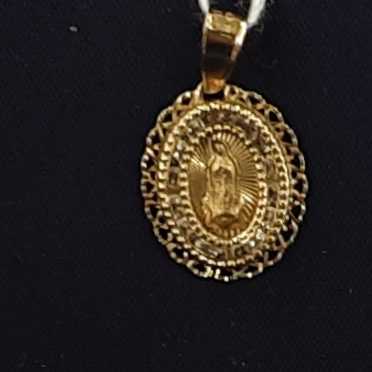 Religious Pendant - Yellow Gold 14k (.585) 0.5 grams
