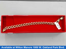 Cuban Link Bracelet - Yellow Gold 14k (.585) 10.6 grams 8 inch