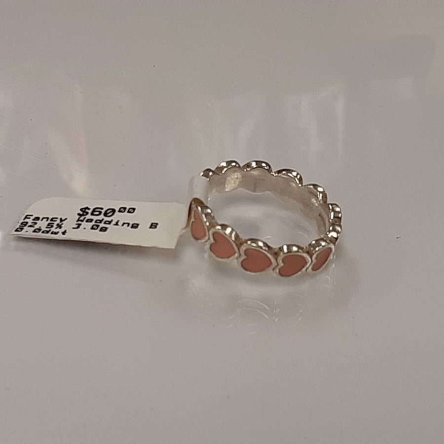Ring - Wedding Band - Silver 3 grams Size 5.5