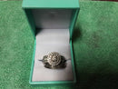 Ring - Engagement Set - White Gold 10k (.417) 8.1 grams Size 10