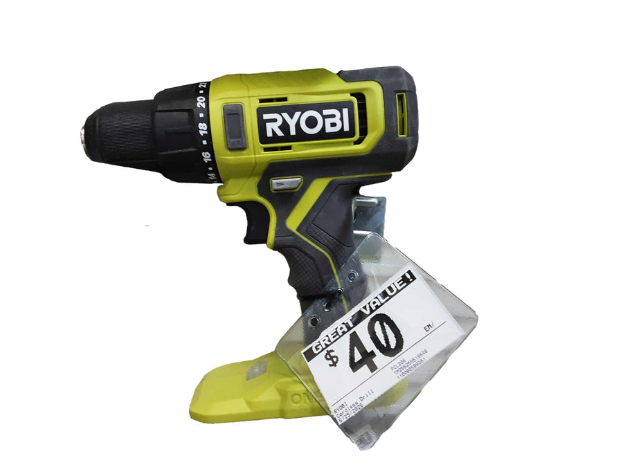 Ryobi Pcl206 Green Cordless Standard Drill