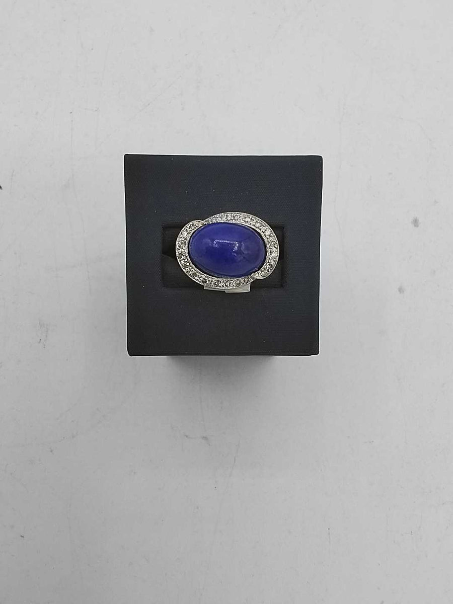Women's Ring - White Gold 14k (.585) 10 grams Size 20