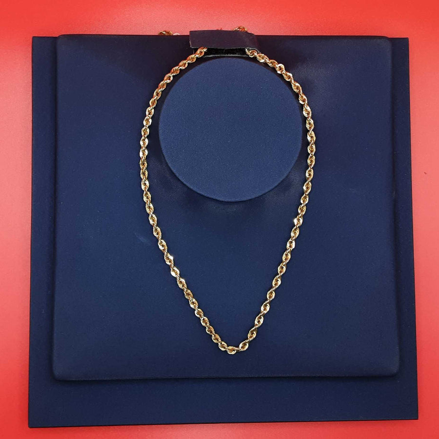 Rope Chain - Yellow Gold 10k (.417) 5.7 grams 24 inch