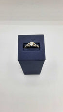 Women's Ring - Solitaire - Yellow Gold 10k (.417) 3.4 grams Size 20