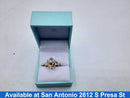 Women's Ring - Yellow Gold 14k (.585) 5.3 grams Size 20