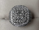 Ring - Engagement Set - White Gold 10k (.417) 10.1 grams Size 7.5